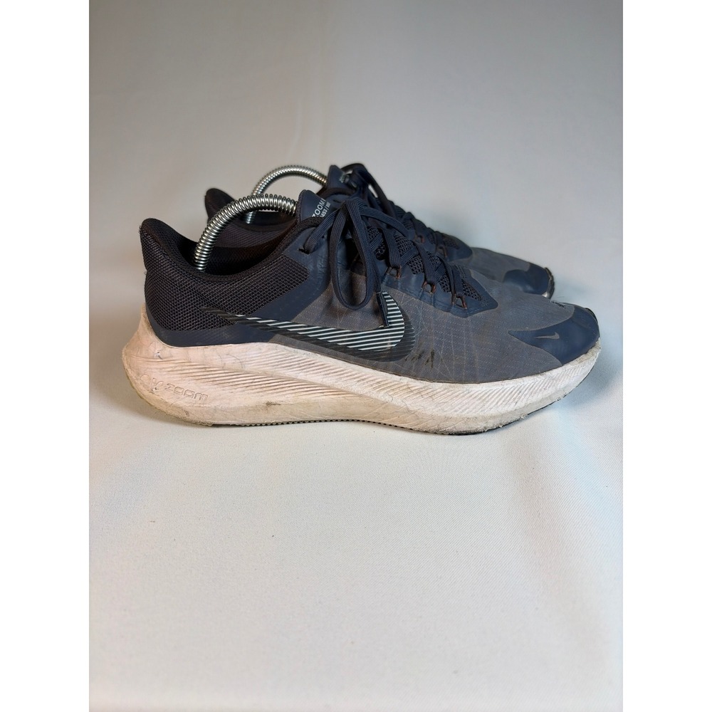 Nike Zoom Winflo 8 Navy Blue Running Shoes CW3419-400 Mens Size 9